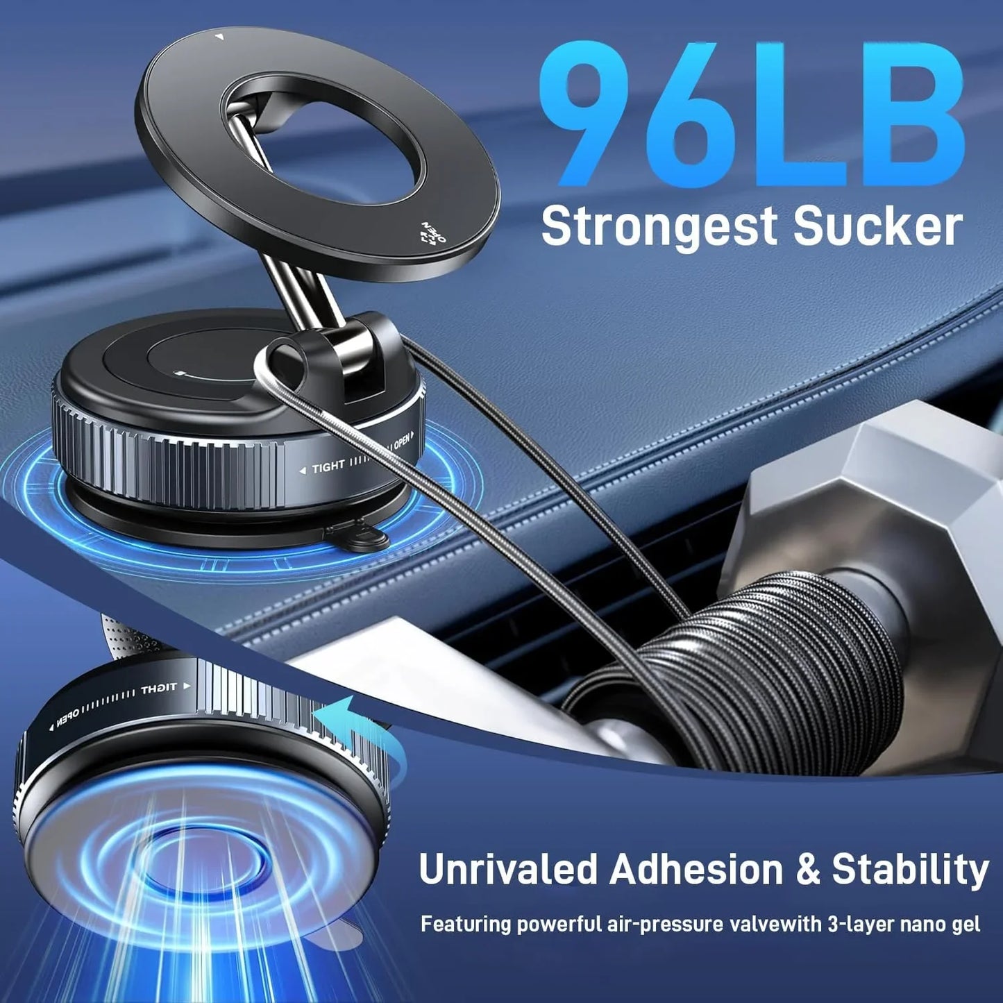 Universal 360° PRO Magnetic Suction Phone