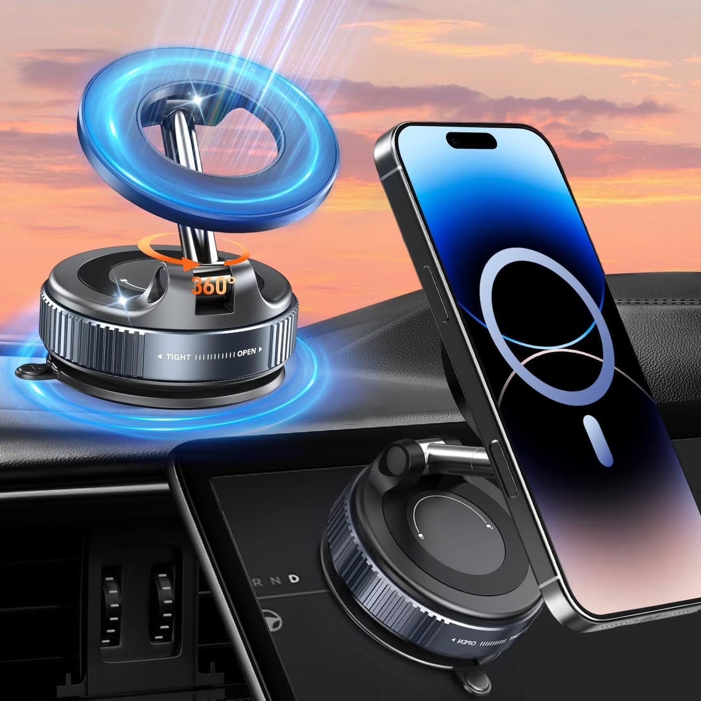 Universal 360° PRO Magnetic Suction Phone