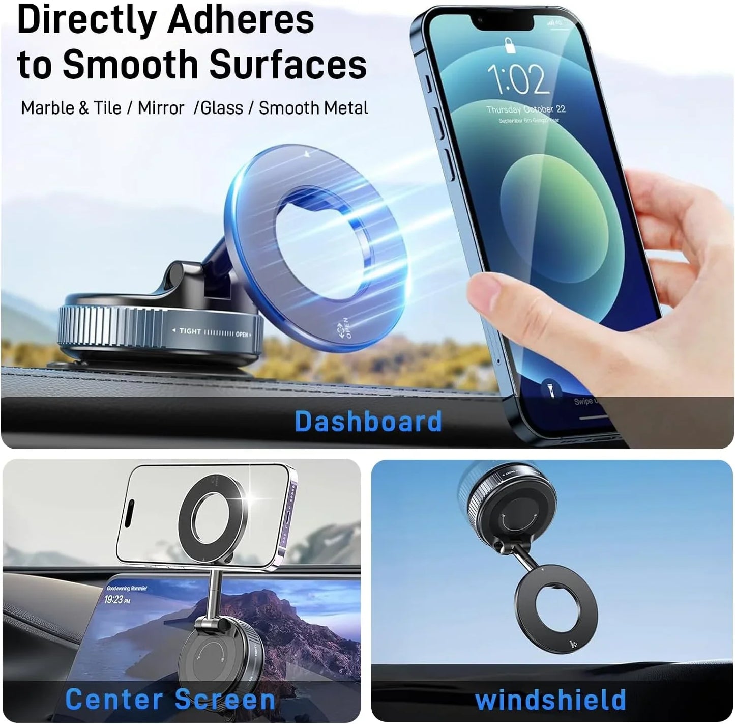 Universal 360° PRO Magnetic Suction Phone